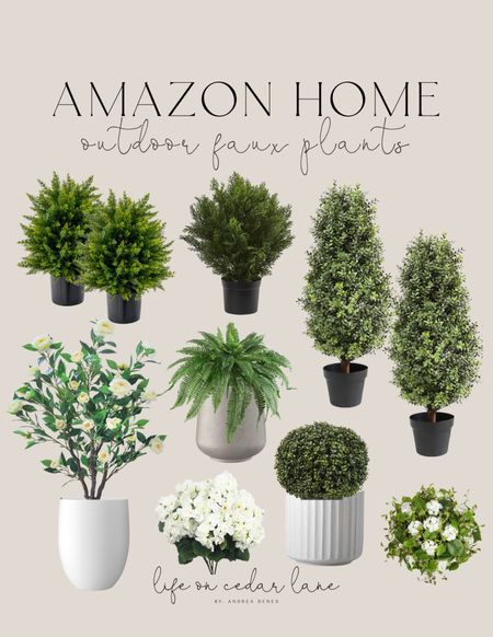 Elevate your outdoor living space with these pretty faux plants and flowers! #founditamzon


#LTKsalealert #LTKfindsunder50 #LTKhome