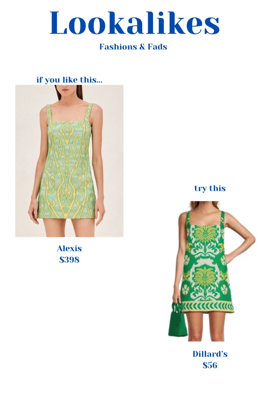 Alexis Koa dress lookalike at Dillard’s!



Green dress
Short dress
Mini dress
Printed dress
Summer dress
Designer dupe
Designer lookalike
Dillard’s clothing
Dillard’s dresses
Alexis dresses
Revolve dresses
Homecoming dress
Vacation dress
Vacation outfit
Summer outfit


#LTKFindsUnder100 #LTKStyleTip