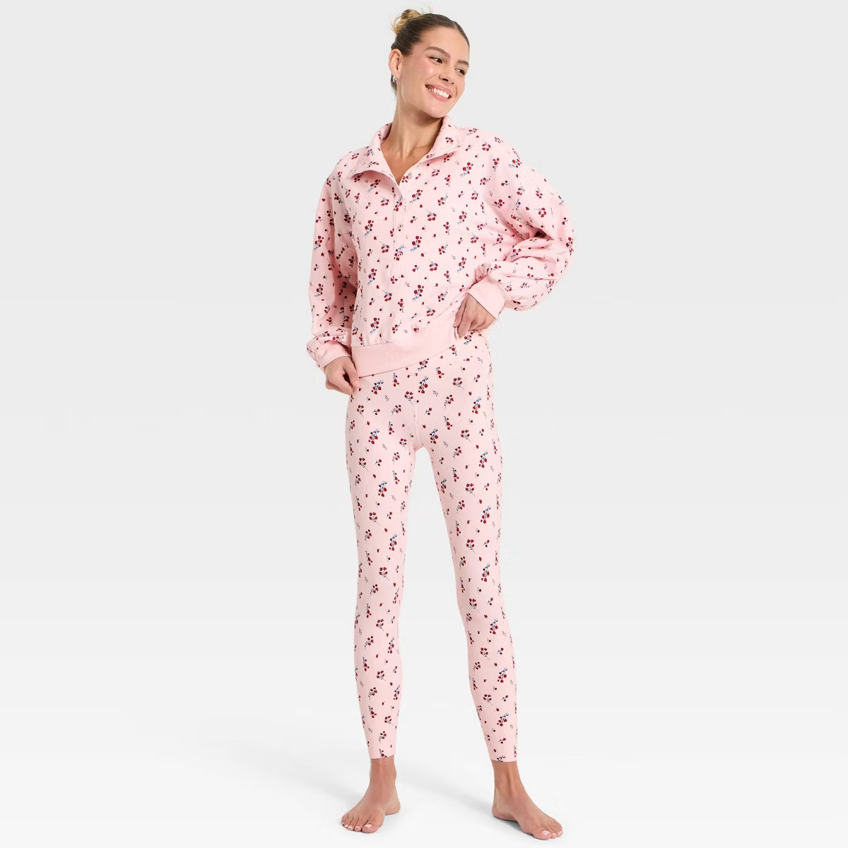 Women's Everyday Soft Ultra High-Rise Ruffle Crossover 7/8 Leggings - All In Motion™ | Target