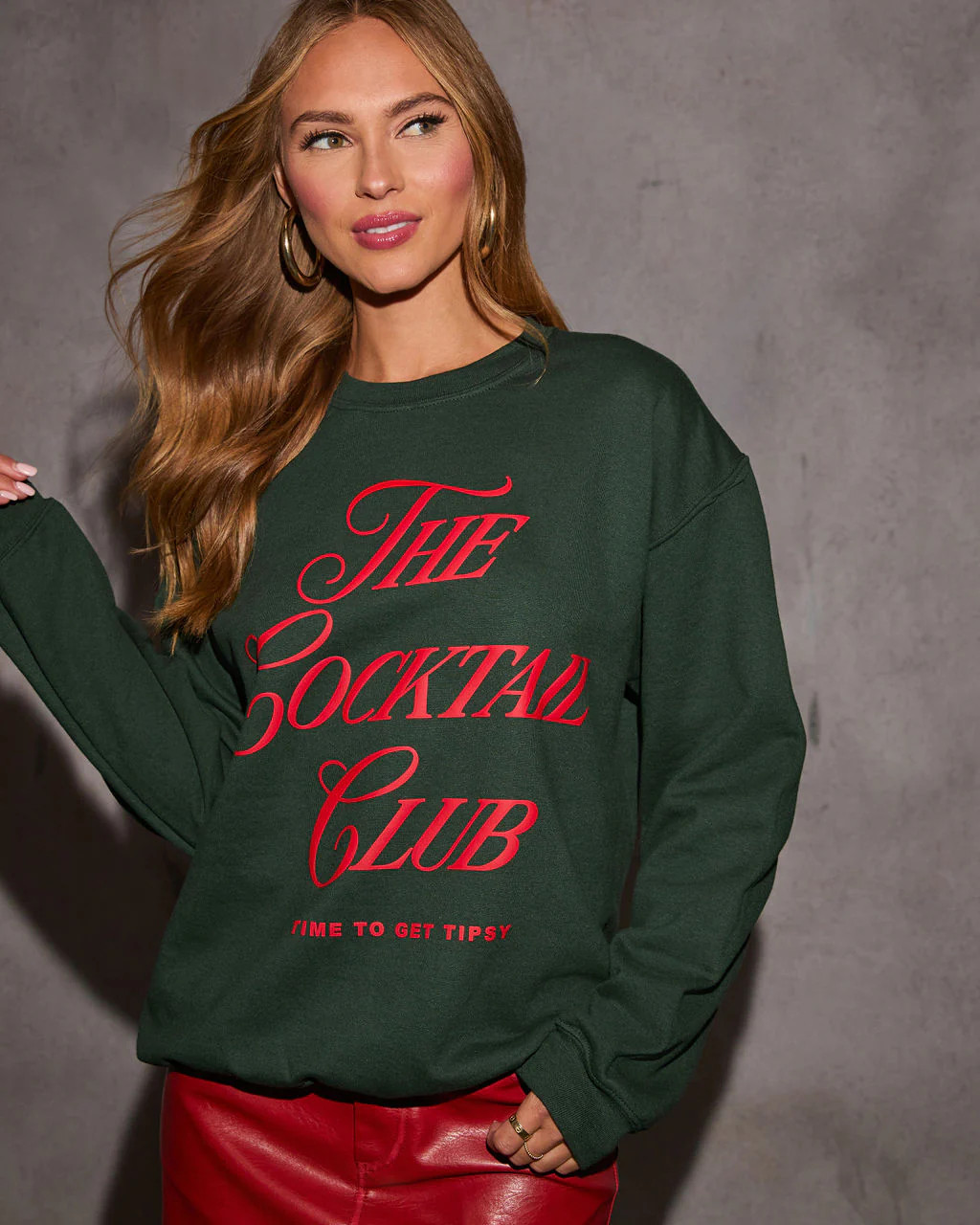 The Cocktail Club Graphic Sweatshirt | VICI