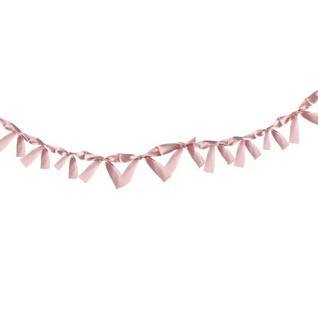 OAVQHLG3B Easter Bow Garland Banner, Ribbon Hanging Party Bow Garland Decoration Happy Easter Day Decorations for Fireplace Home Decor Spring Theme Party Supplies | Walmart (US)