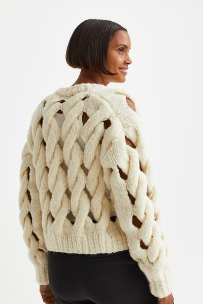 Cable-knit jumper | H&M (UK, MY, IN, SG, PH, TW, HK)