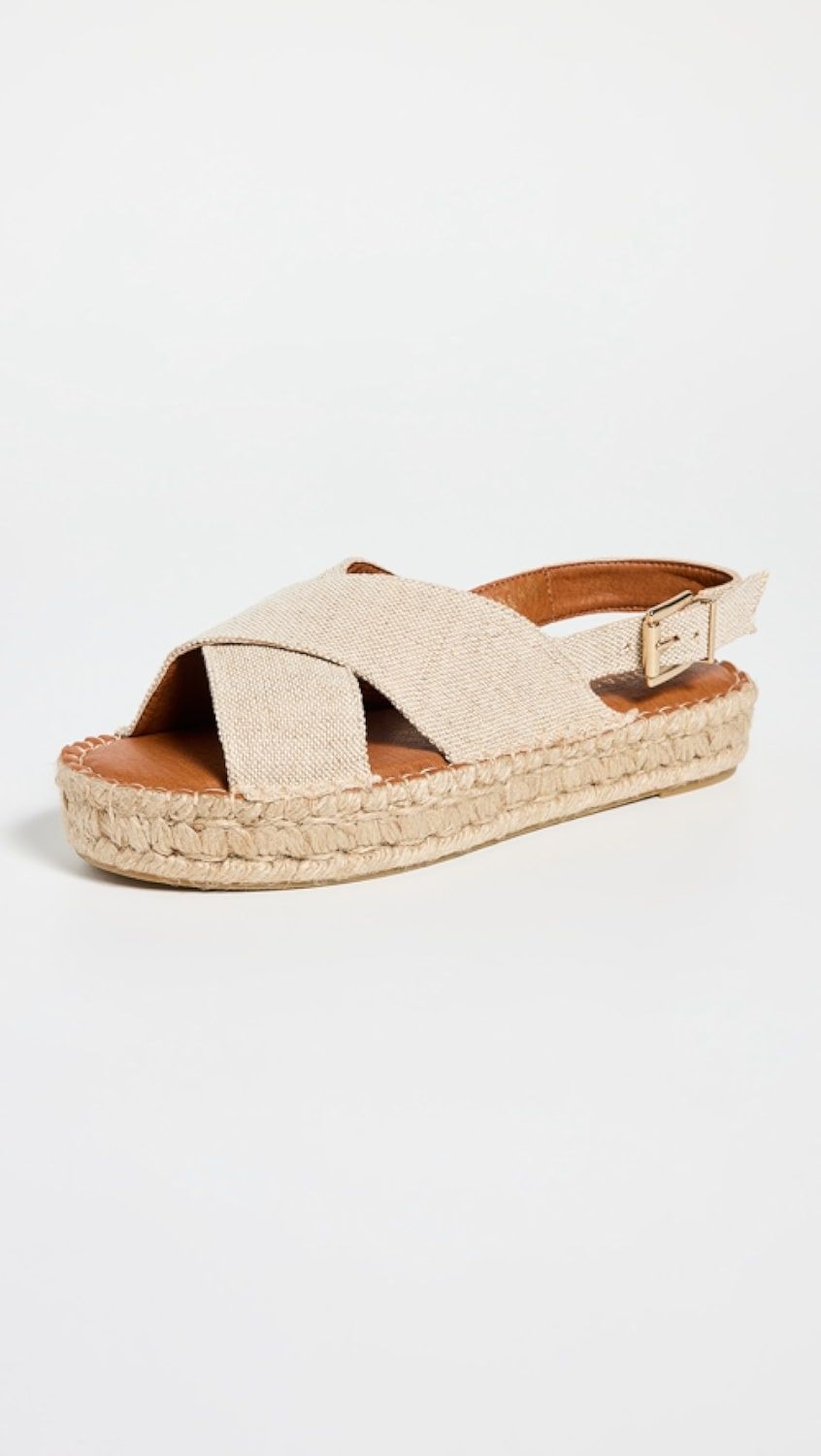 Crossed Platform Sandals | Shopbop
