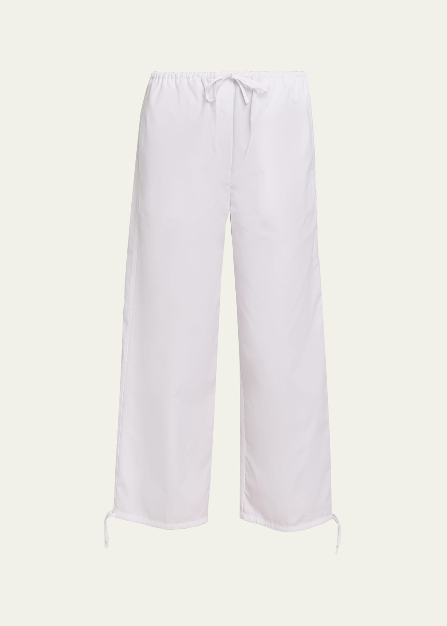 Toteme Drawstring Cotton Balloon Pants | Bergdorf Goodman