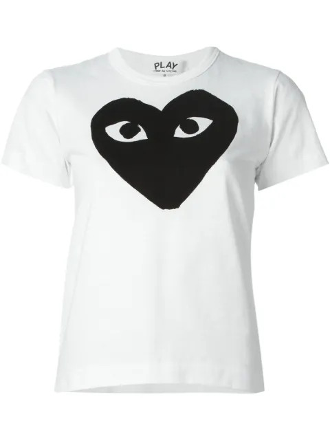 heart print T-shirt | FarFetch US
