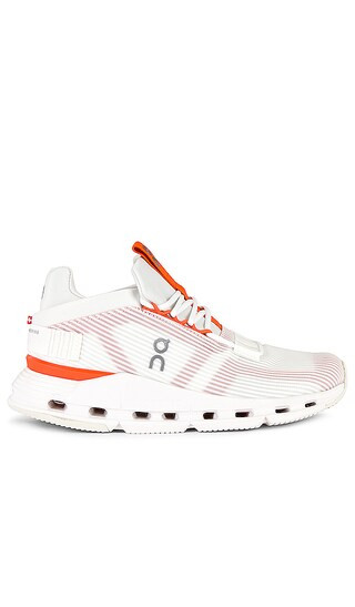 Cloudnova Void Sneaker in Undyed White & Flame | Revolve Clothing (Global)