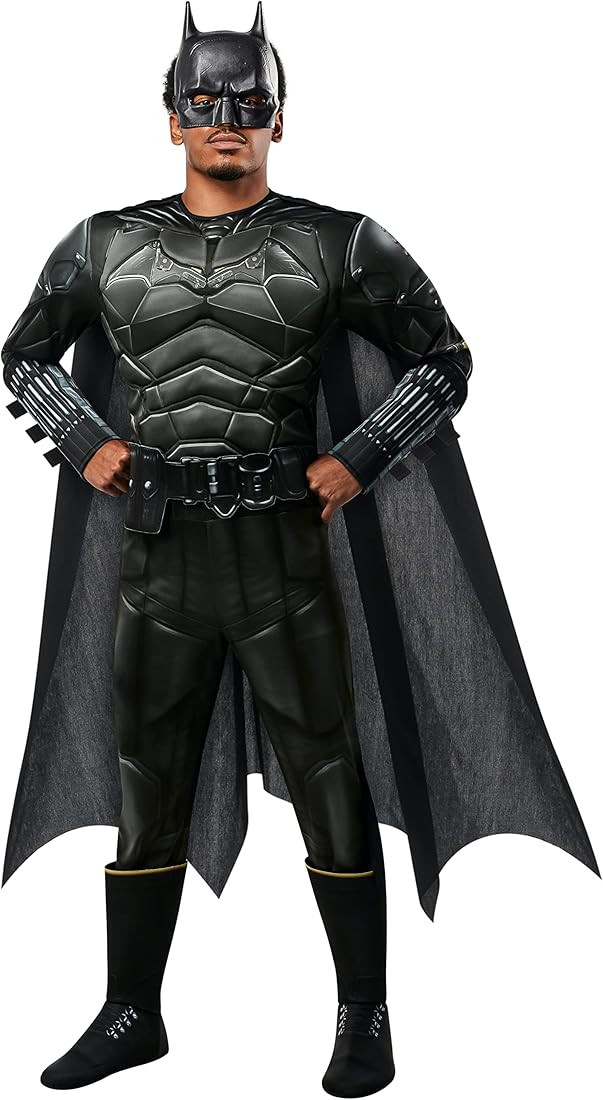 Men's DC Batman: The Batman Movie Deluxe Costume, Standard | Amazon (US)