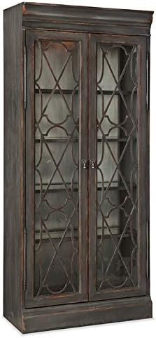 Hooker Furniture Arabella Bunching Display Cabinet in Charcoal | Amazon (US)