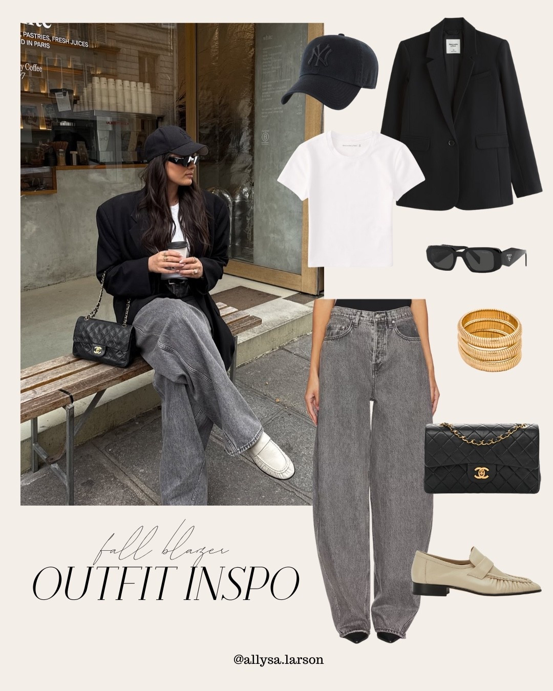 Casual blazer outfit for fall styled with barrel jeans and my favorite neutral loafers from Tony Bianco  

#LTKStyleTip #LTKShoeCrush #LTKSeasonal