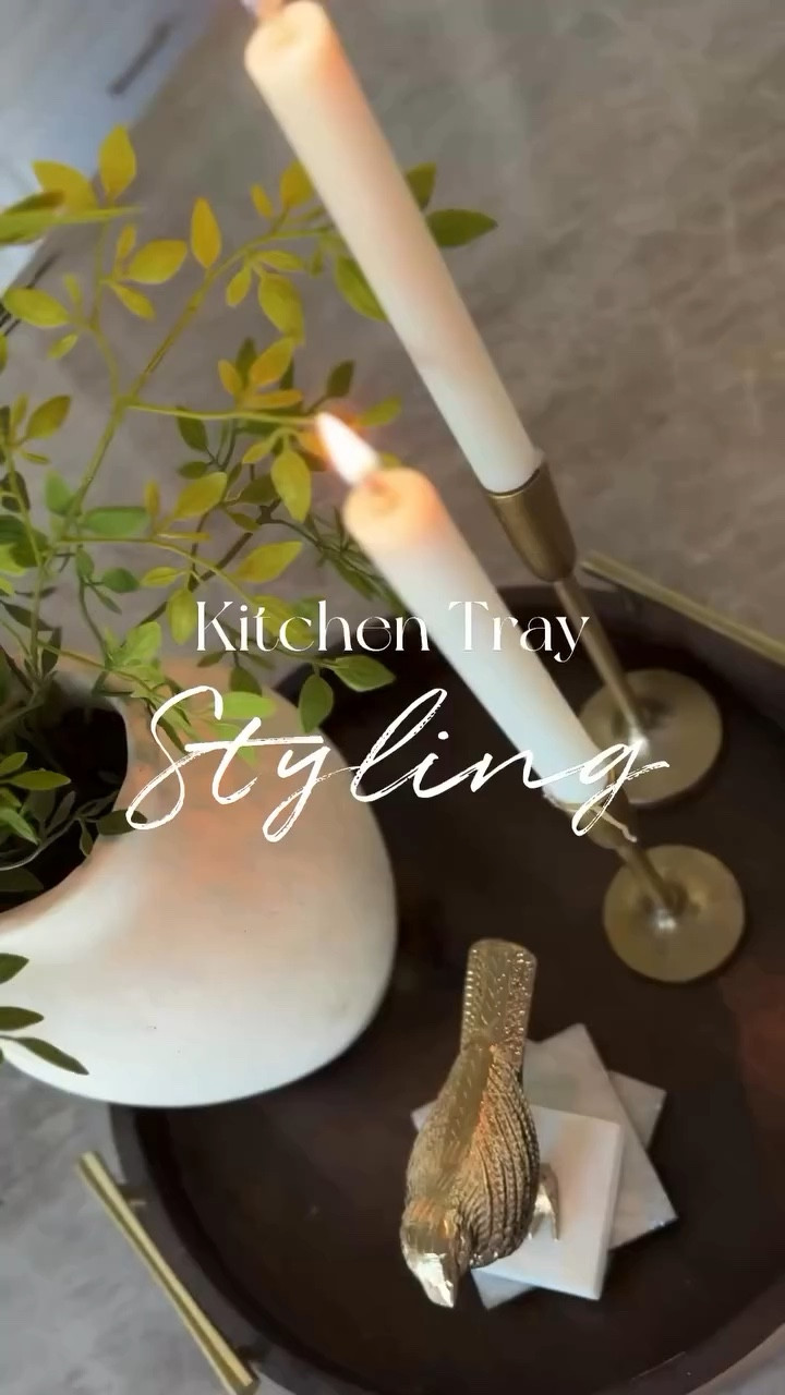 One of the easiest ways to elevate your kitchen is with a styled tray. Layer a few neutral pieces, mix textures like ceramic and wood, and add greenery to bring the space to life.
Small styling details can make your kitchen feel calm, curated, and beautifully put together. #neutralhome #kitchentraydecor #neutralkitchendecor #homedecorinspo #homestyling

#LTKHome