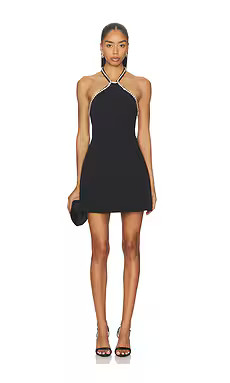 MAJORELLE Lisa Mini Dress in Black from Revolve.com | Revolve Clothing (Global)