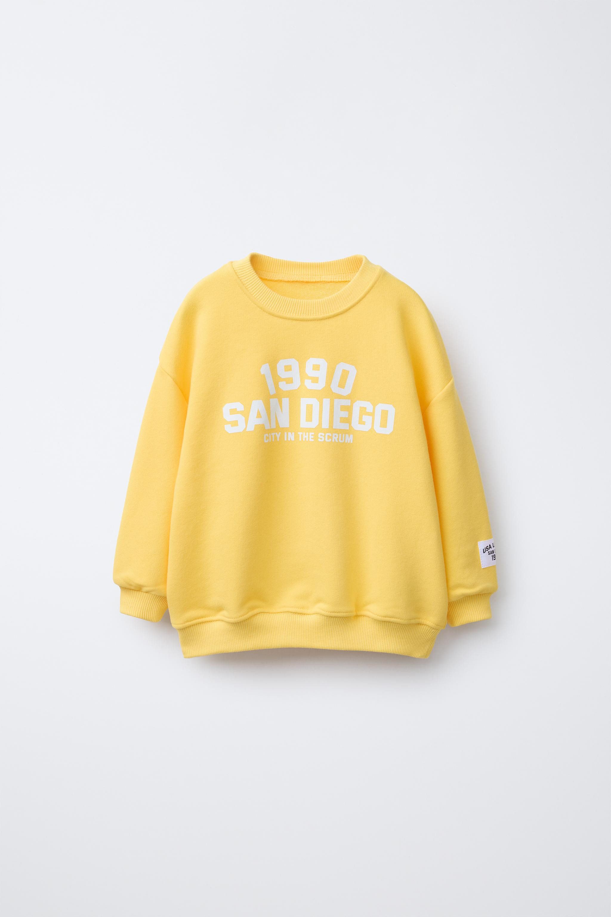 TEXT PRINT SWEATSHIRT | Zara US