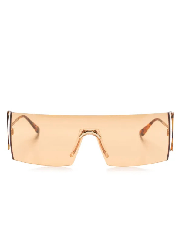 Retrosuperfuture Pianeta shield-frame Sunglasses - Farfetch | Farfetch Global