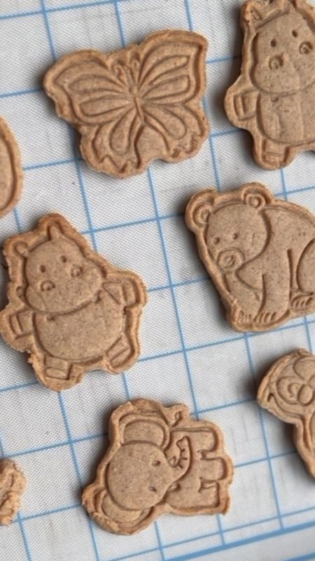 These animal cracker cookies are so easy, and fun to make! I used GF flour (@bobsredmill) and adjusted the recipe a couple times to get a softer texture. I don’t typically bake with white sugar, especially if it’s for the kids. I like using natural sweeteners like date sugar, honey, or pure maple syrup, but hey if that’s not your thing, go ahead and replace what I have below with what sweetener you want! If you’re using all-purpose flour, it might come out dense or diffferent… when in doubt, add more butter 🧈 (hehe semi joking! I don’t bake with all purpose flour so I have no idea🫣😆)

9 tablespoons butter (at room temperature)
¼ cup date sugar 
2 tablespoons honey
1 large egg
1 teaspoon vanilla extract
1.5 cups of GF flour (@bobsredmill)
1 teaspoon baking powder
1 teaspoon ground cinnamon

Bake at 350 for 10-15 mins depending on thickness. 


Toddler snacks homemade easy recipes mom life motherhood kids eating healthy 

#LTKkids #LTKhome #LTKfamily