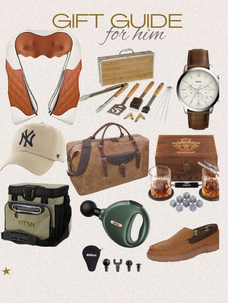 Gift guide for him gifts for him Christmas gifts for dad husband father brother grandfather 

#LTKunder50 #LTKGiftGuide #LTKHoliday