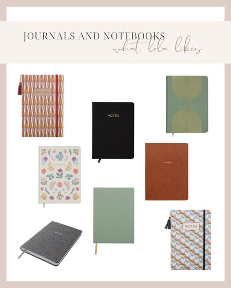 If journaling is on your list of new year’s goals, here are some cute ones from Target!

#LTKSeasonal #LTKhome