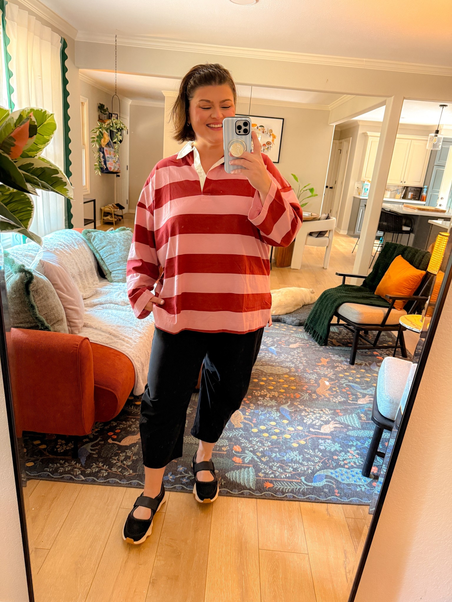 Old Navy really IS that girl right now 😮‍💨 (I'm in an XXL in the top & L in the bottoms)

#LTKSeasonal #LTKPlusSize