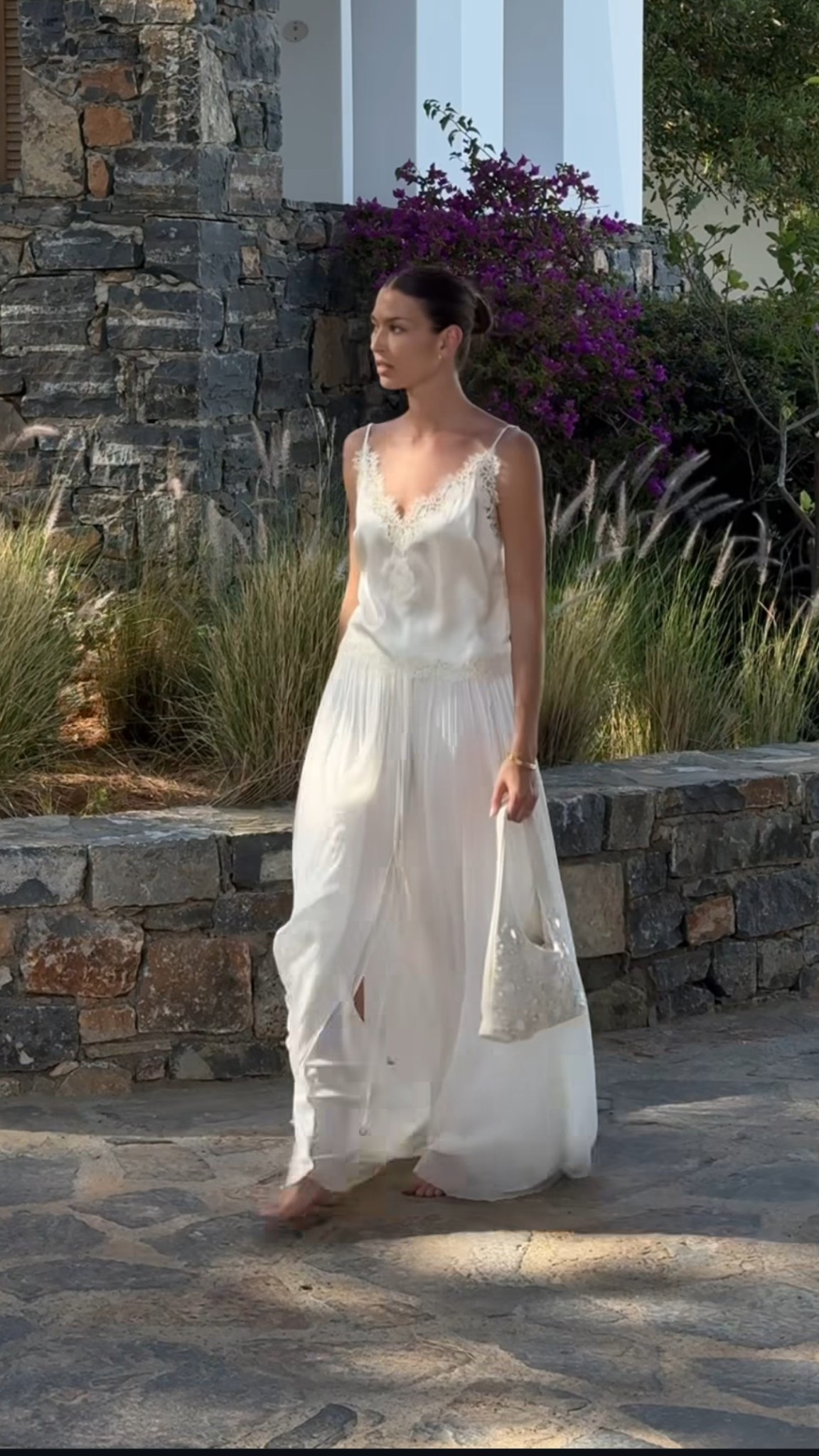 Flowy look for summer 🤍 cami lace top and white skirt 

#LTKsummer #LTKwedding #LTKdresses