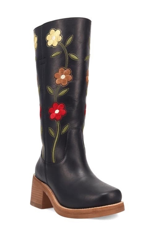 Cute boots with flowers that will look good with many of your outfits. #ad

#LTKBeauty