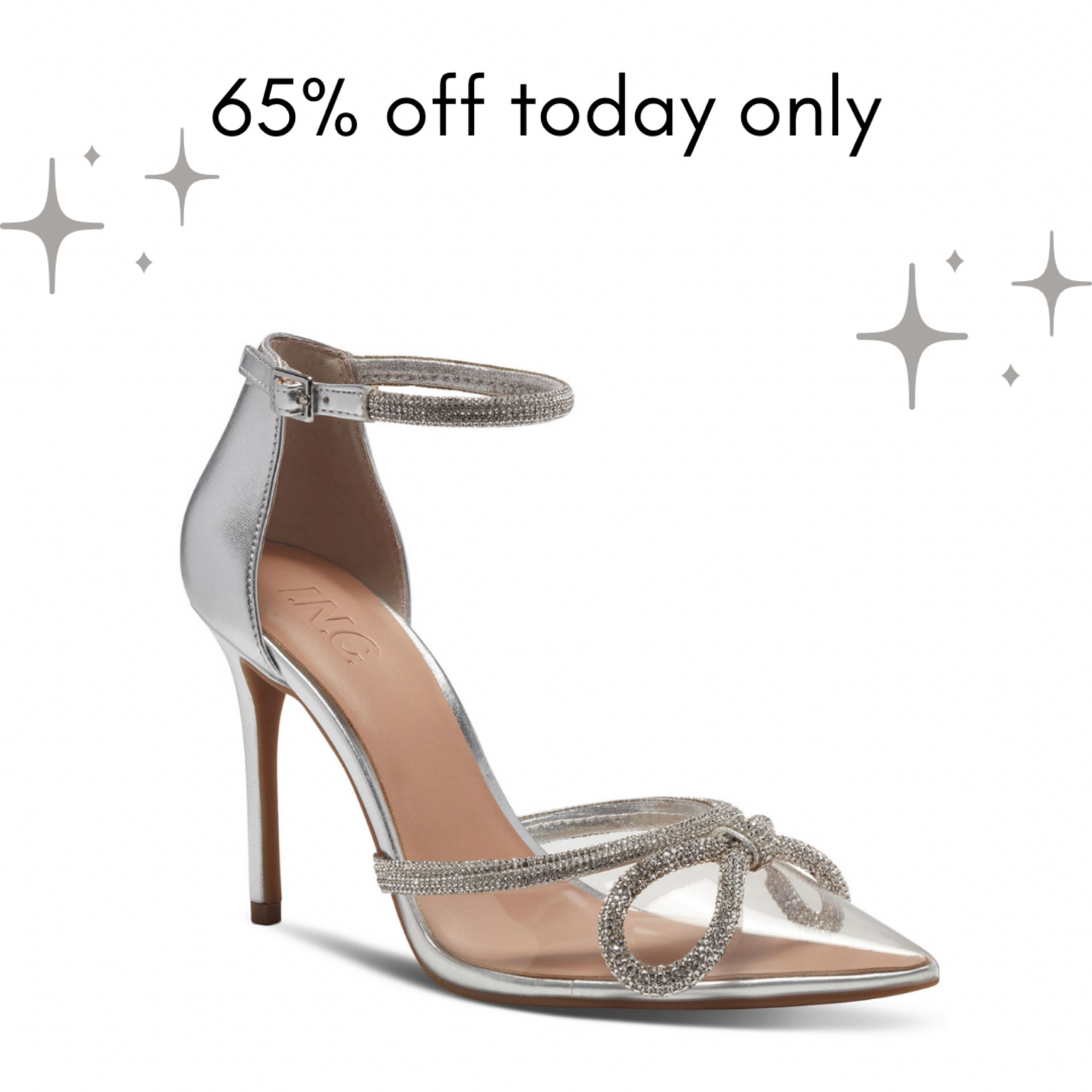 Obsessed, these would be so cute on Valentine’s Day✨✨✨ | heels | bow heels | sparkly heels | pumps | valentines | shoes | 

#LTKshoecrush #LTKsalealert #LTKSale