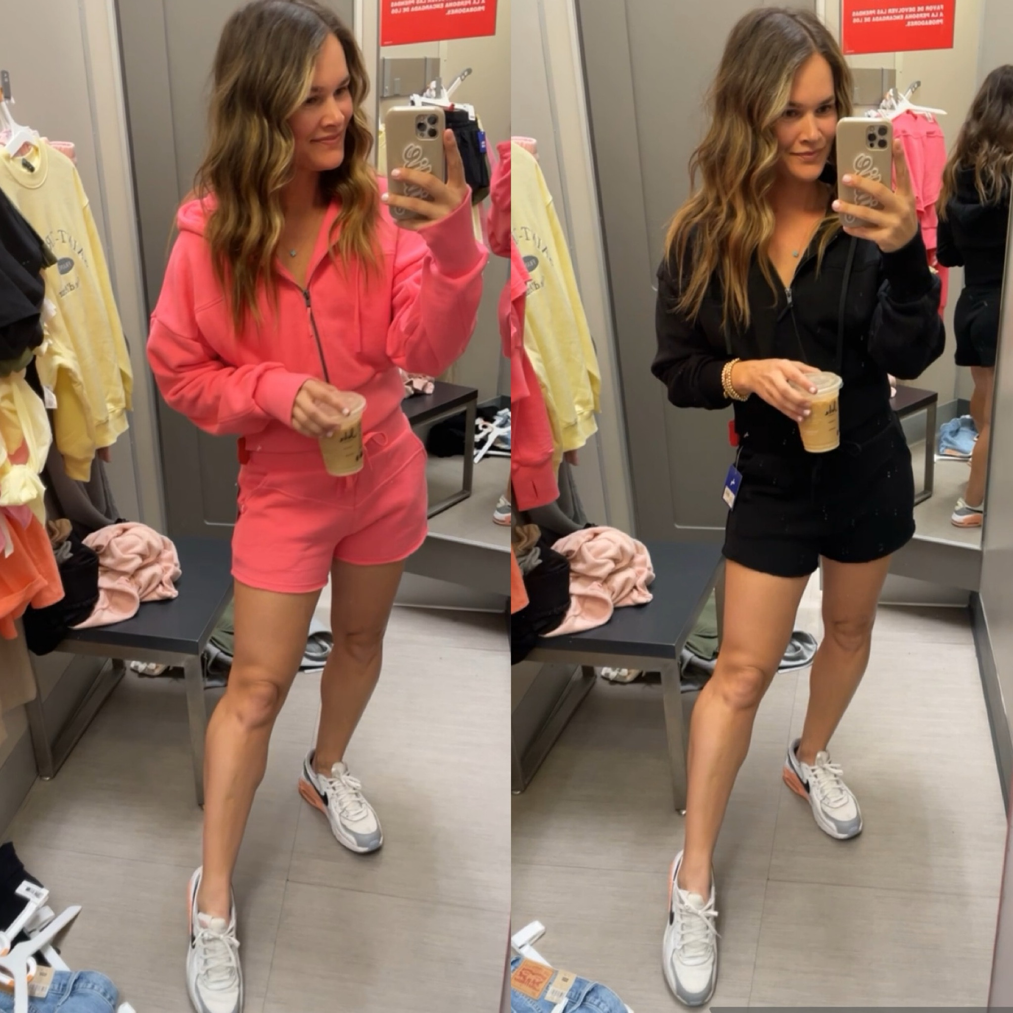 . Loving these target sets- so flattering how they cinch your waist, great quality, several pretty colors and can wear on their own✨ 
.
#target #targetstyle #targetfinds #targetfashion #loungewear #loungeset #casualoutfit #casualstyle 

#LTKfitness #LTKfindsunder50 #LTKsalealert