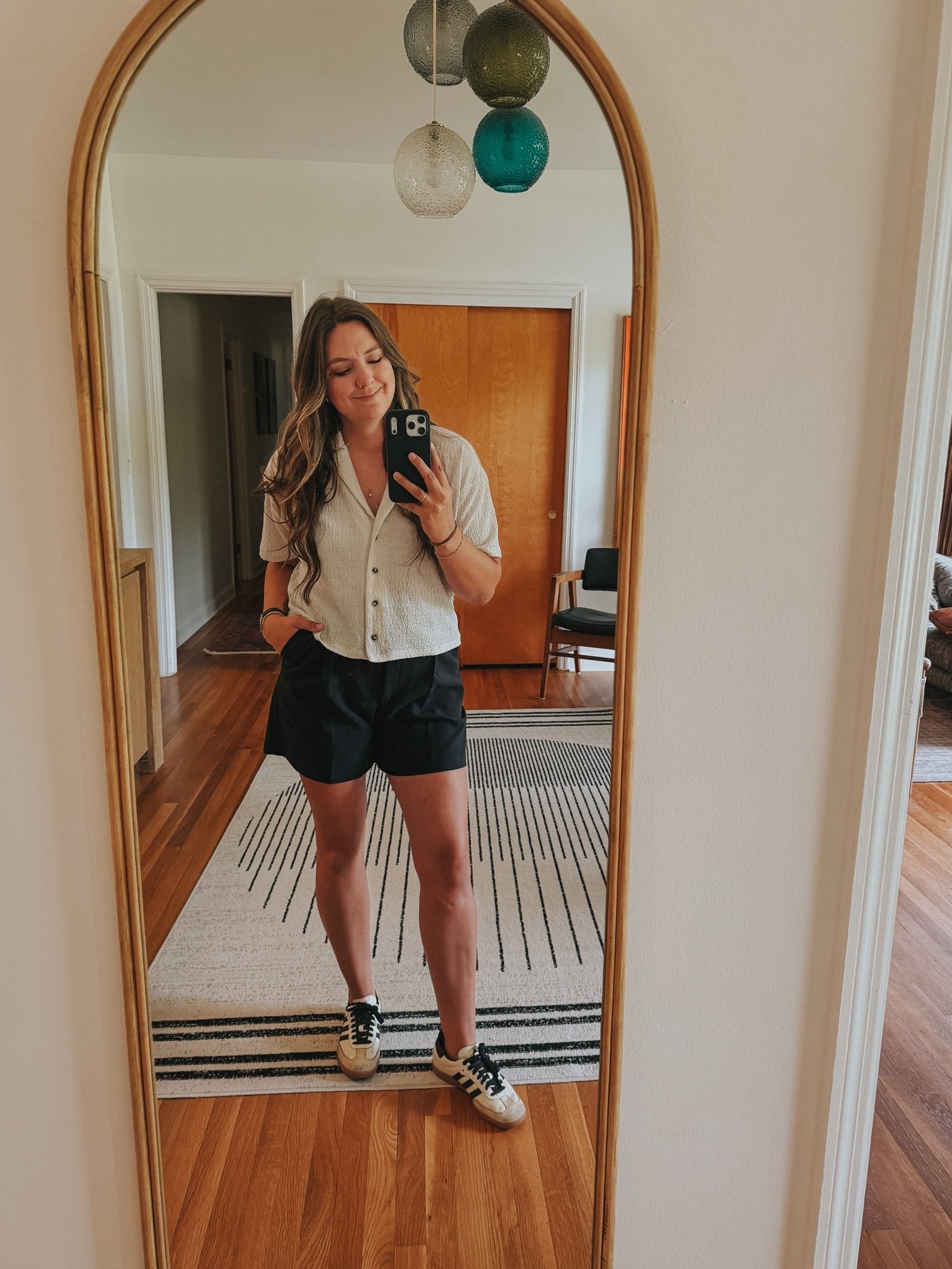 Summer work ootd. 

Work wear, tailored shorts, summer outfit, linen blouse, madewell shorts

#LTKootd #LTKSeasonal #LTKSaleAlert