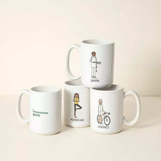 Personalized Hobby Mugs - Corporate Order | UncommonGoods