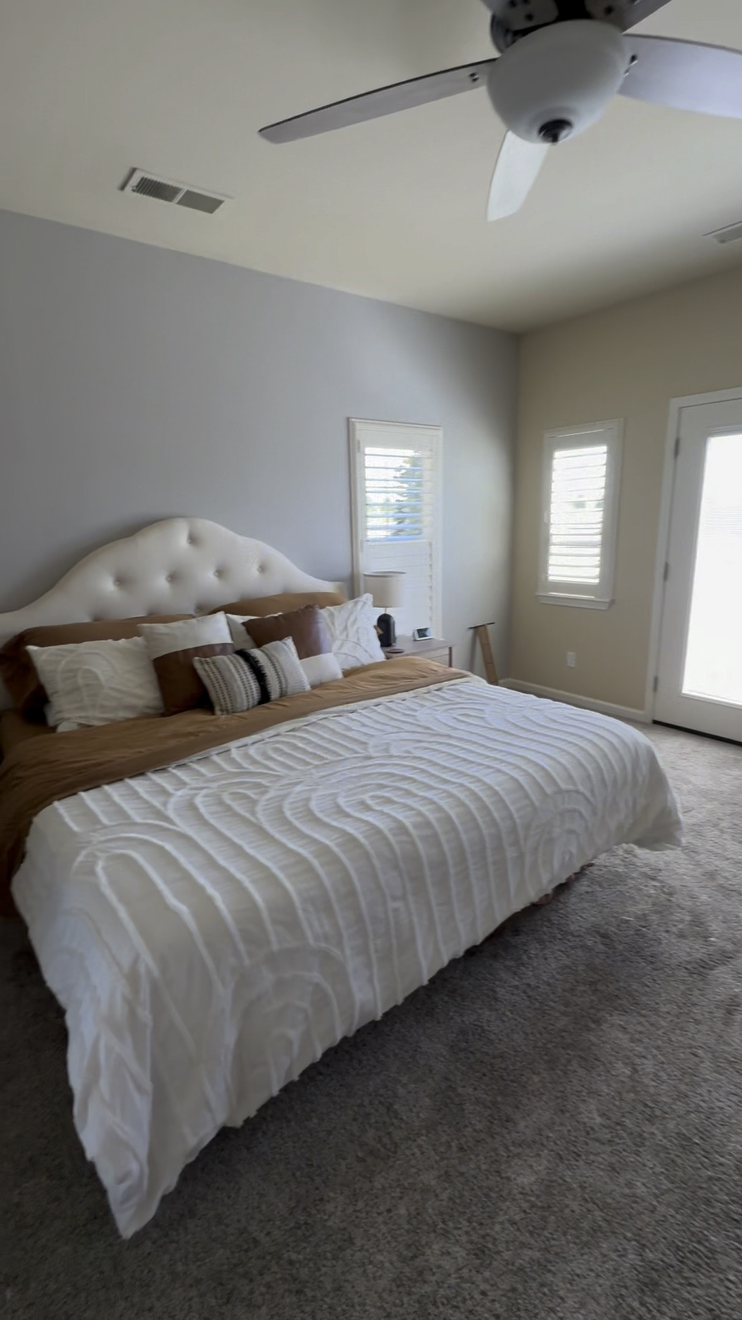 Our primary bedroom is coming together! Up next: new headboard, rug, curtains, and some artwork 😍

#LTKFamily #LTKHome #LTKVideo