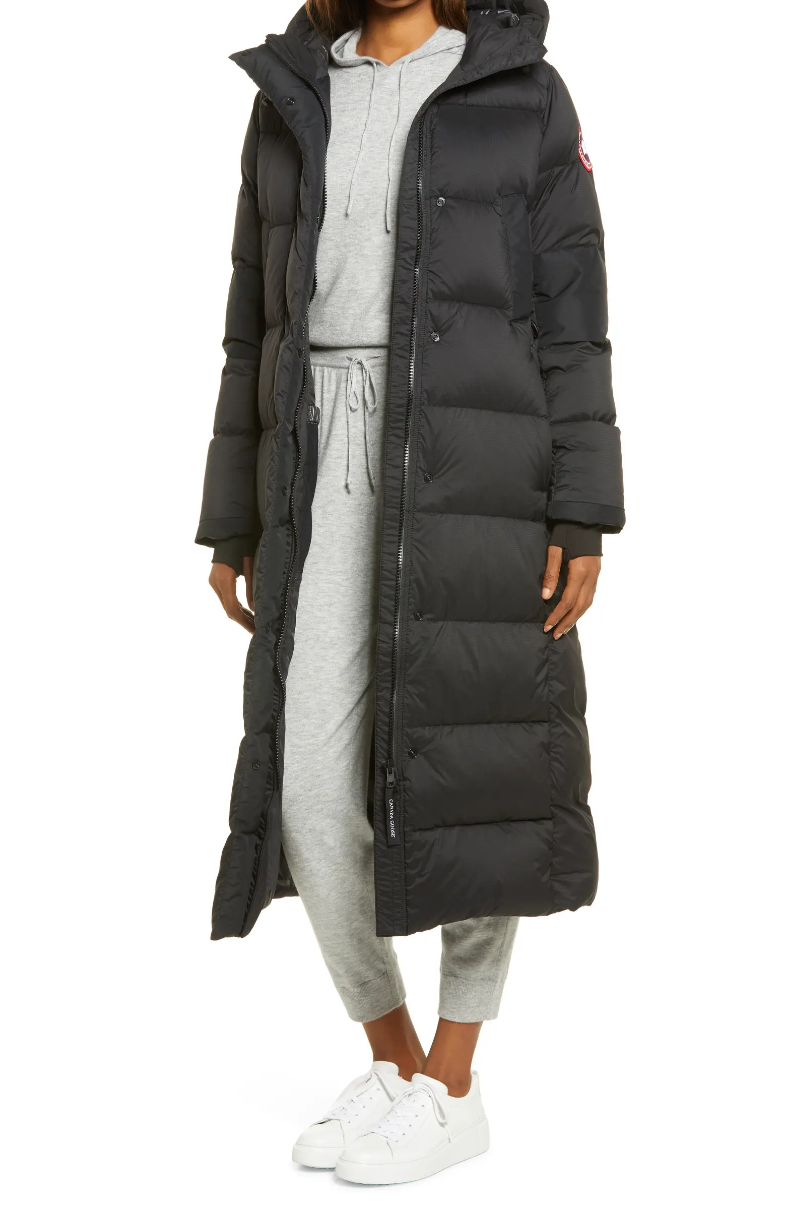 Canada Goose Alliston 750 Fill Power Down Long Hooded Parka | Nordstrom | Nordstrom