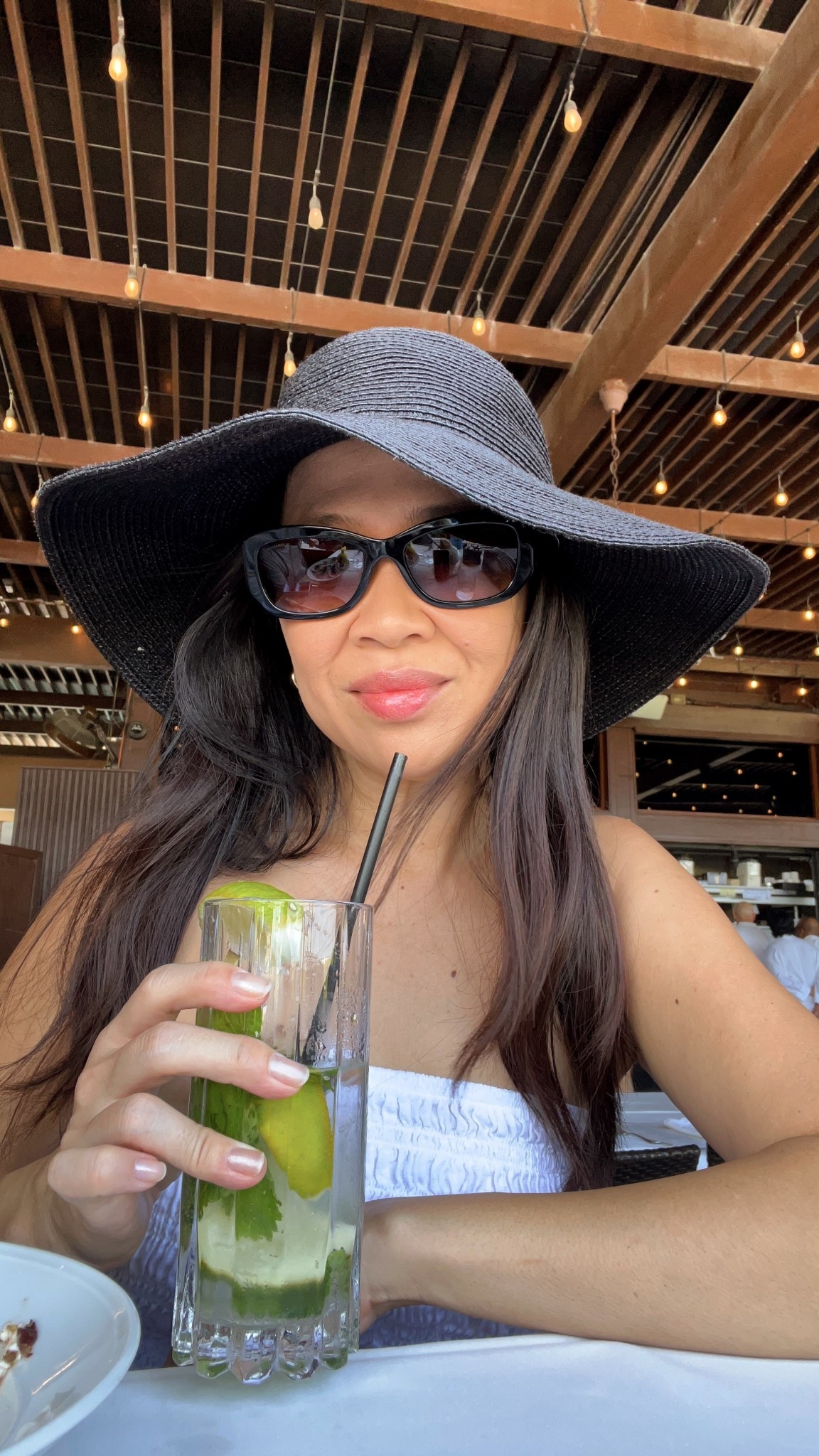 Favorite summer hat from Eric Javits. Sunnies from Chanel. Lip is Dior Addict Lip Glow in Candy.

#LTKBeauty #LTKSeasonal