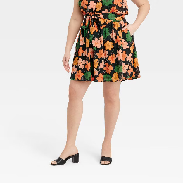 Women's Wide Belt Mini Skirt - Who What Wear™ | Target