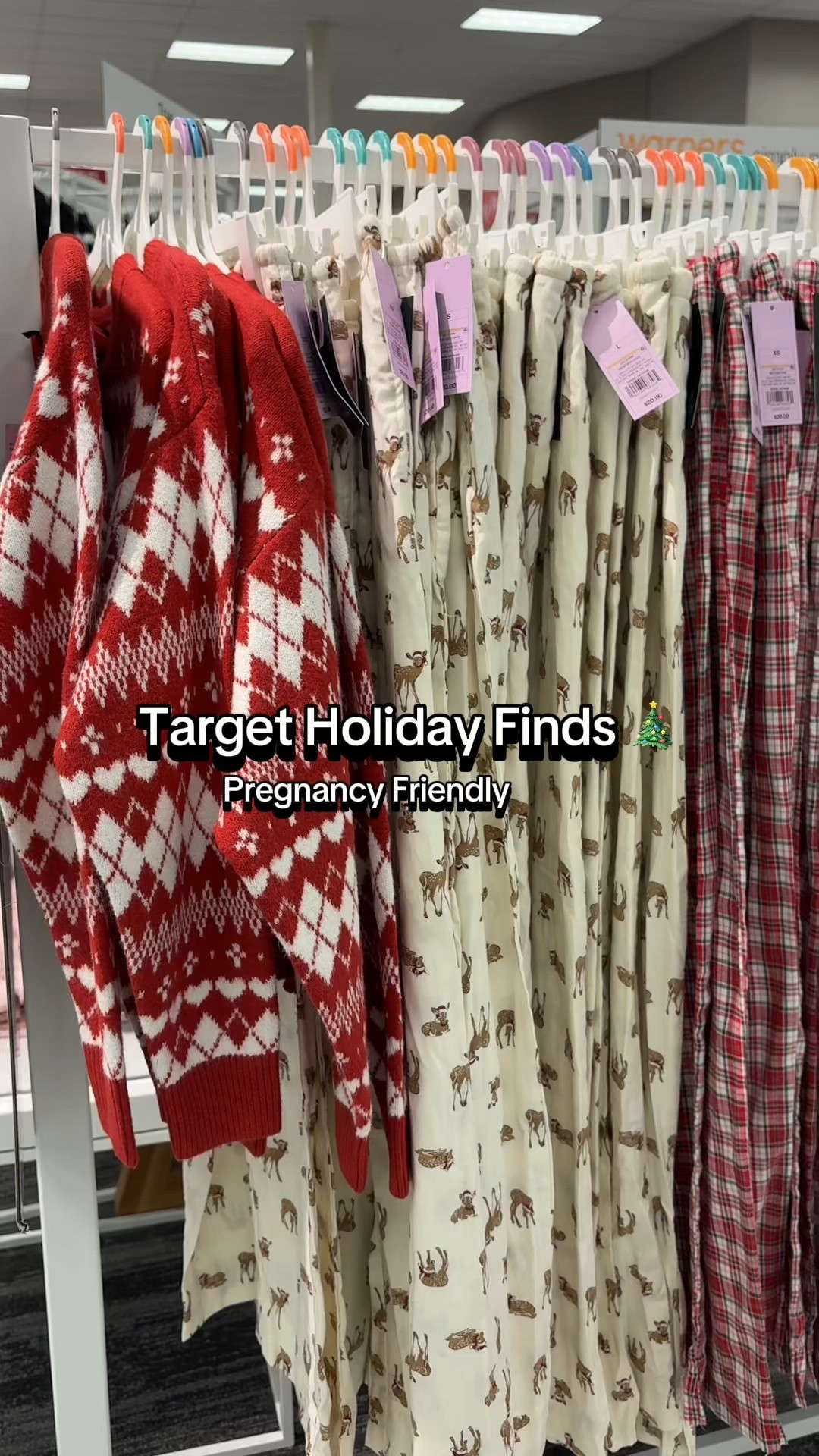 Target holiday pajamas are here! Also pregnancy friendly! #target #targetstyle #holiday #holidaypajamas 

#LTKFindsUnder50 #LTKBump #LTKHoliday