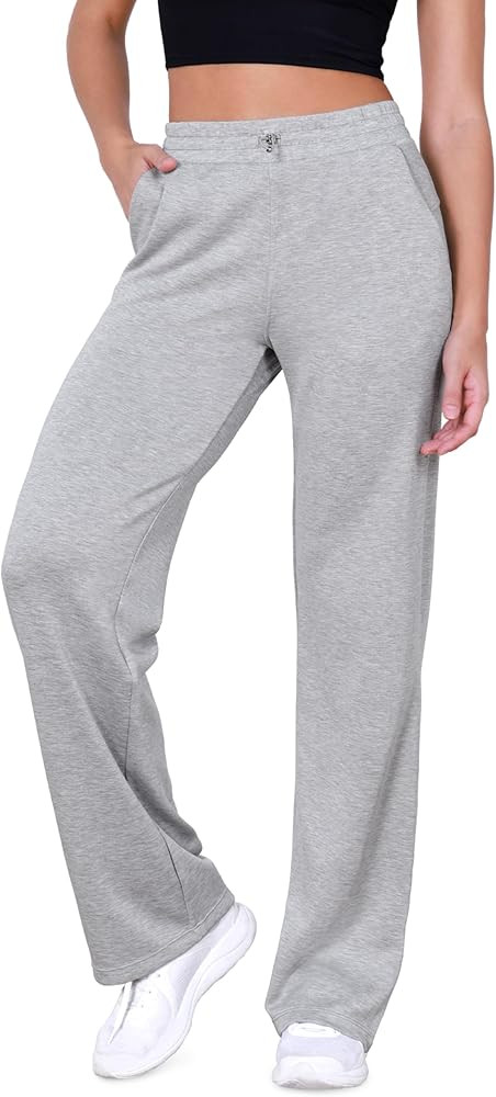 ODODOS Women's Modal Soft Wide Leg Pants with Pockets Adjustable Shockcord High Waist Casual Loun... | Amazon (US)