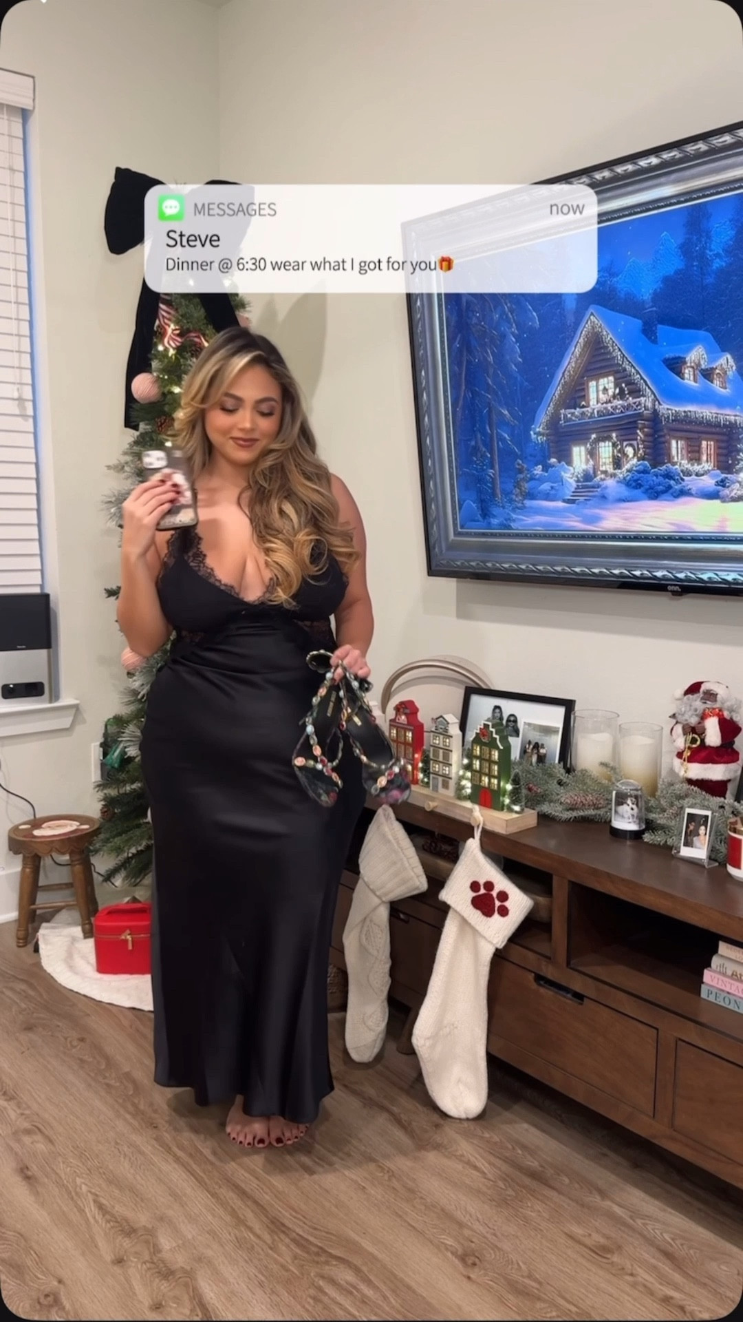 Styling the new Dillards Steve Madden holiday collection for a dinner party with the team here in Dallas! Wearing size Large in both dresses!

#LTKgrwm #LTKMidsize #LTKHoliday