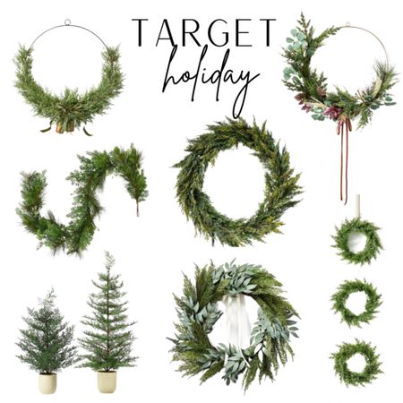 Target x Studio McGee holiday greenery and wreaths 🤍

#LTKHoliday #LTKSeasonal #LTKhome
