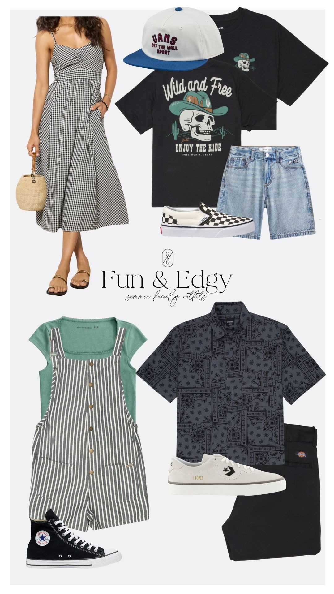 Hello personality! Be edgy, be yourself, wear the hat and the hightops. I love this so much. I'll even bring the skateboard - a vintage one of course. #familyof4 #familysessionoutfitts 

 #LTKKids #LTKFamily #LTKMens