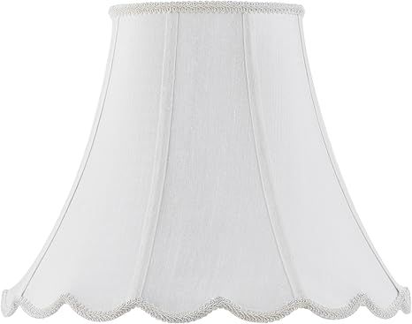 Cal Lighting CALSH-8105/12-WH Transitional Shade Lighting Accessories , White | Amazon (US)