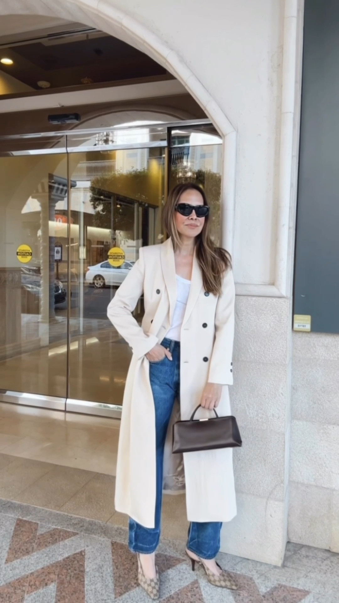 Transitional outfit 
Zara coat wearing a size small .

#LTKgrwm #LTKdayinmylife