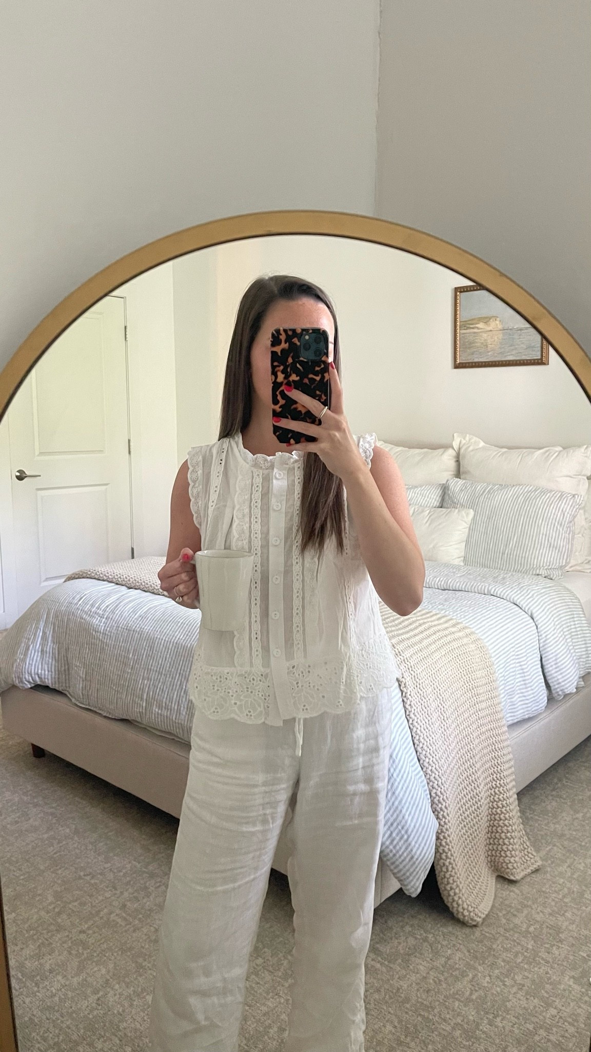 another easy breezy summer wfh look 🤍 loving this new tank from Amazon!

#LTKootd #LTKSeasonal #LTKWorkwear