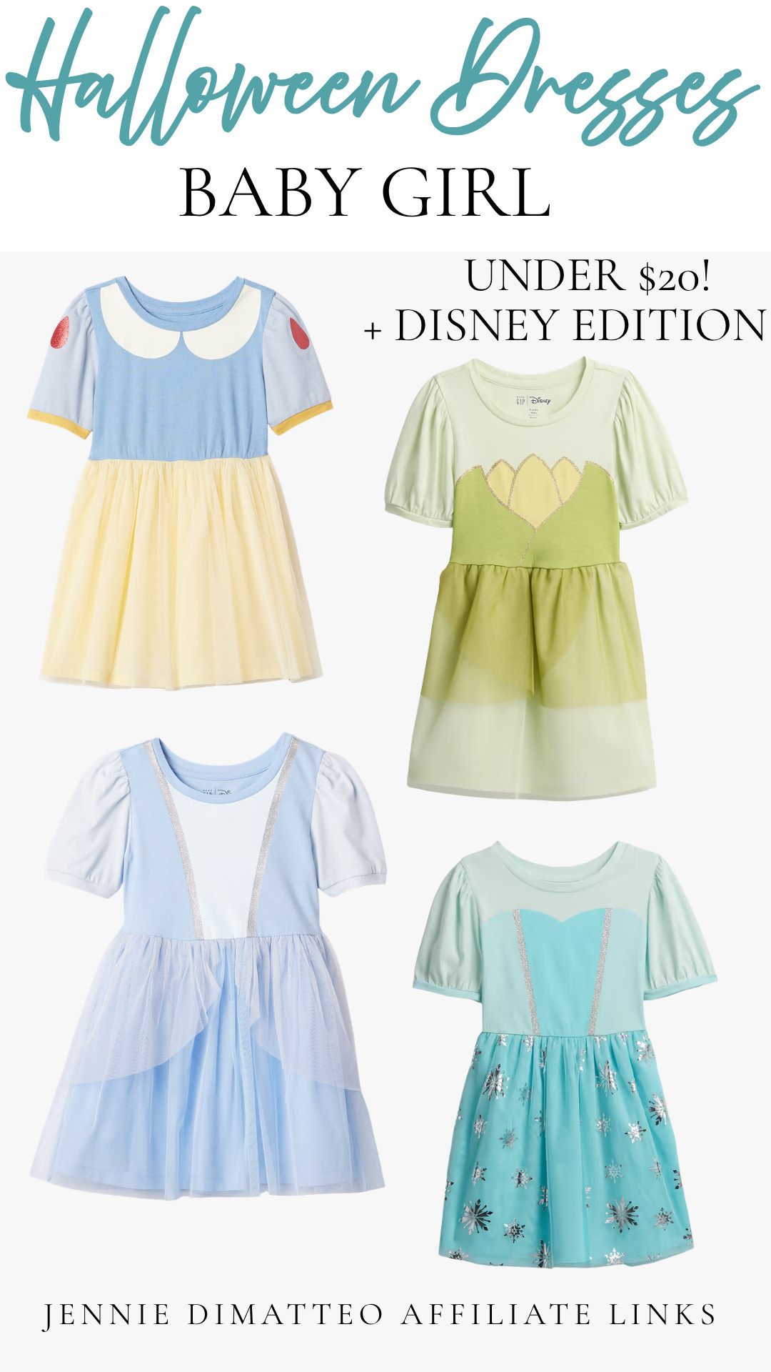 Halloween costumes that are cute enough to wear again 💕👑 Loving these little Disney-inspired dresses for baby girl — and they’re all under $20!
#BabyGirl #BabyGirlStyle #HalloweenCostume #DisneyGirls #DisneyStyle #PrincessDress #GirlsFashion #HalloweenKids #LTKKids #LTKFamily 

 #LTKSeasonal #LTKBaby #LTKKids