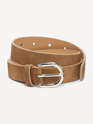 Faux-Suede Belt for Women | Old Navy (US)