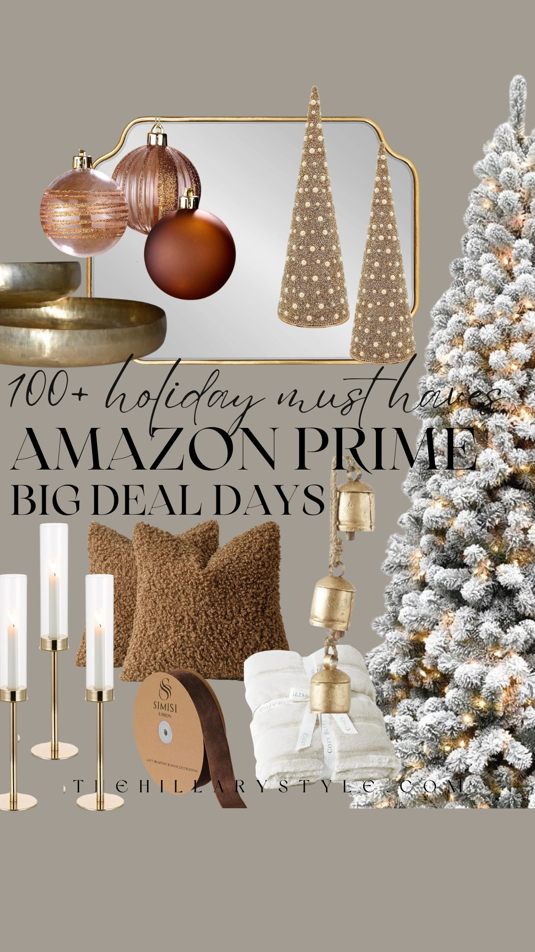 A collection of beautiful decor pieces to create a magical holiday home. 

 #LTKSeasonal #LTKOver40 #LTKHome