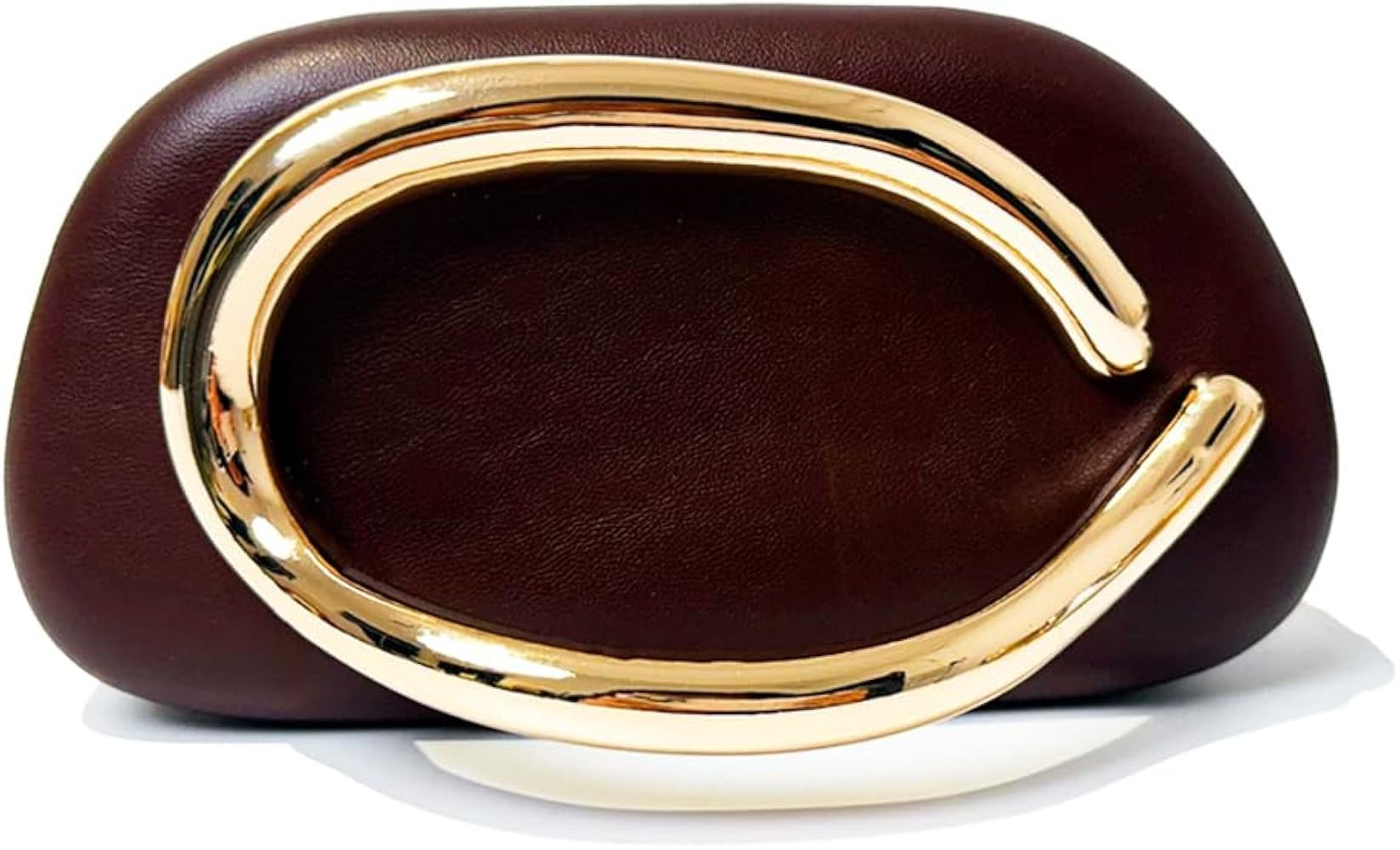 Acrylic Clutch Purse for Women Classic Round Acrylic Evening Handbag Vintage Metal Handlebars Bag... | Amazon (US)