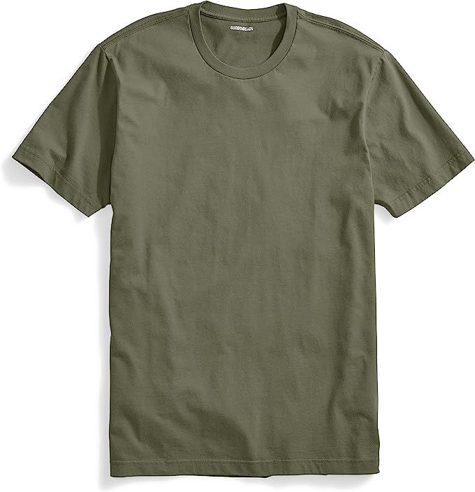 Goodthreads Men's Slim-Fit Short-Sleeve Crewneck Cotton T-Shirt | Amazon (US)