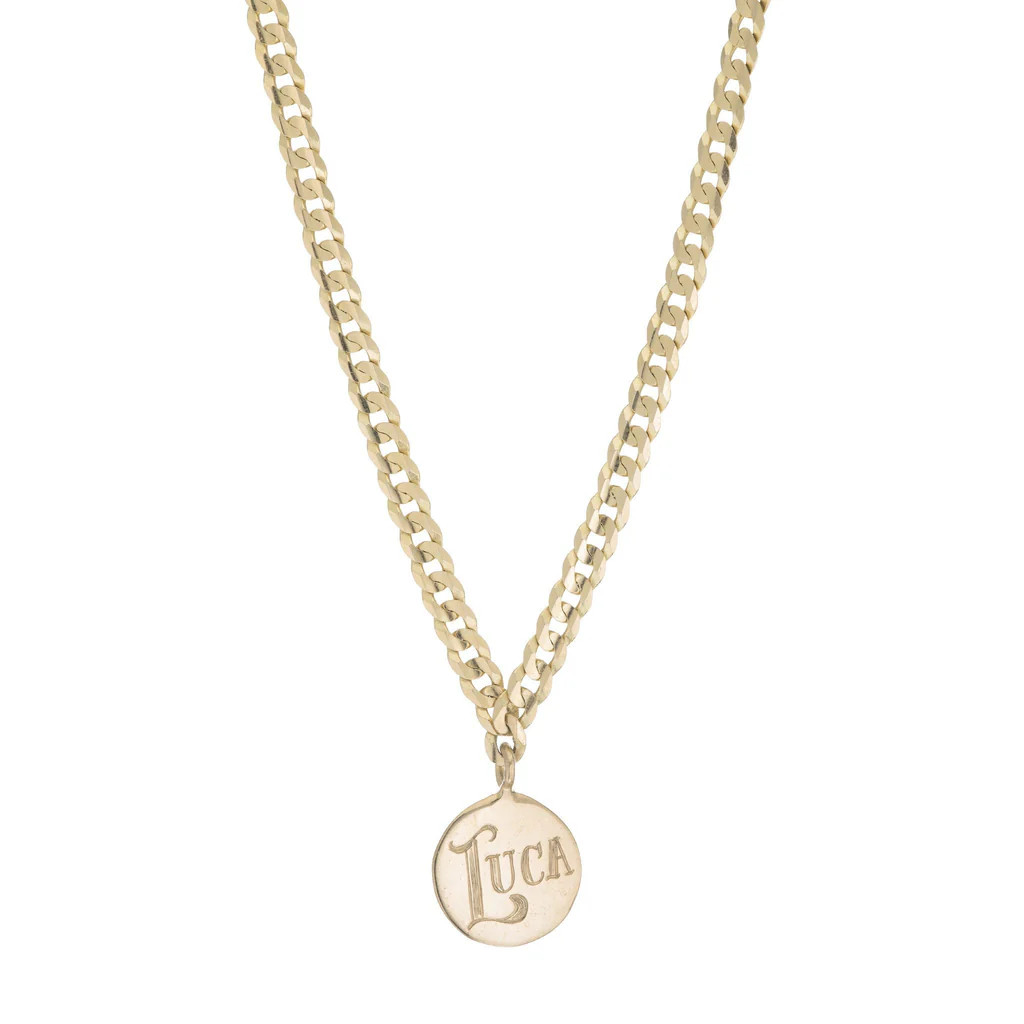Medallion Signet Necklace | Ariel Gordon Jewelry