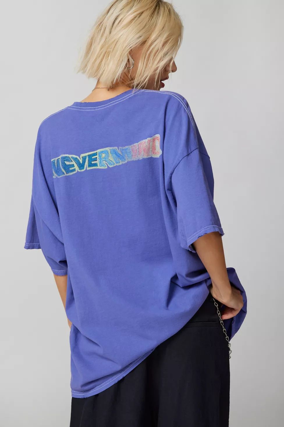 Nirvana Distressed T-Shirt Dress | Urban Outfitters (US and RoW)