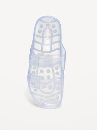 Jelly Buckled Slide Sandals for Girls | Old Navy (US)