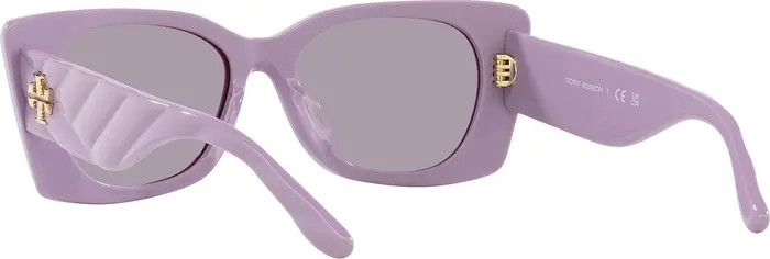 Tory Burch 52mm Irregular Sunglasses | Nordstrom | Nordstrom
