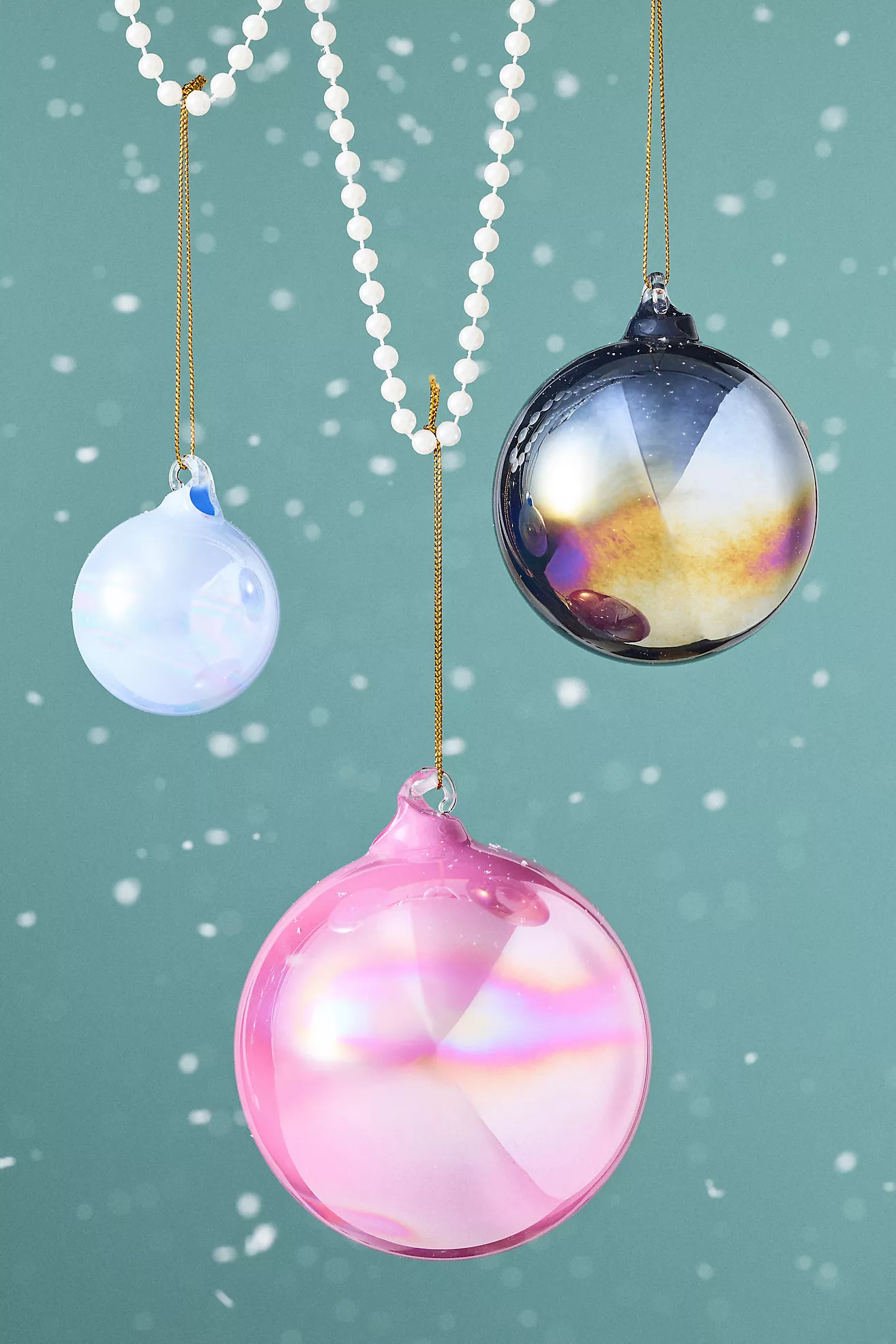 2" Shining Ball Ornaments, Set of 12 | Anthropologie (US)