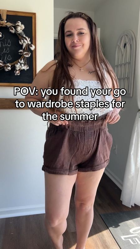 Summer outfits from free people!! Staple wardrobe right here 🙌🏻

Free people style, mom outfits, summer outfit ideas, summer outfits, paperbag shorts, jumpsuit, shorts, tube top

#LTKVideo #LTKmidsize #LTKSeasonal